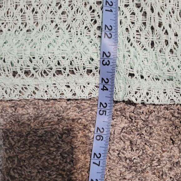 Ladies Swimsuit  Pullover Coverup   Eyelet Top sz  Large - Picture 10 of 13